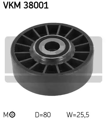 Ролик SKF VKM 38001